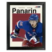 Artemi Panarin Framed Sports Art Photo by Thomas Maxwell