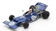 Model Car formula 1 F1 Scale 1:43 spark Model Tyrrell 003 Stewart 1971 Gp