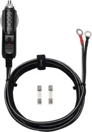 Heavy-Duty 14AWG 20A Male Plug Cigarette Lighter Adapter Power Supply Cord...