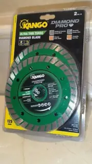 Kango TWIN PACK 125mm Ultra Thin Turbo Diamond Blades - BRAND NEW