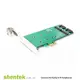 【Shentek】 52036 2埠 SATA SSD M.2 B Key 支持 22110 轉接卡 / 轉換器 / 適配器 / 轉接器 標準 / 薄型支架
