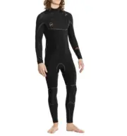 Dakine Cyclone 5/4mm Chest Zip Full Body Neoprene Wetsuit Men XL Thermal lined