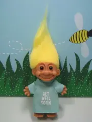 GET WELL SOON - 5" Russ Troll Doll - NEW IN ORIGINAL BAG - LAST ONE