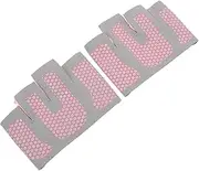 LAPYAPPE 2Pcs Women Half Finger Slip Gloves for Yoga Weightlifting Lightweight Sports Equipment Gloves for Fitness Training Dumbbell Pushing Outdoor Activities
