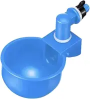 4X Poultry Chicken Automatic Drinker Cup Waterer Nipple Chook Bird Water Feed Bl