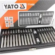 Yato Torx Hexagon Multi-Tooth Hex Spline Socket Set S2 40tlg. YT-0400