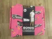 BONDS PYJAMAS - BACK TO THE FUTURE - CAR - PINK - SIZE 14 BNWT