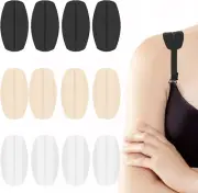 6 Pairs Silicone Bra Strap Pads Cushions Holders for Slipping Shoulder Discomfor