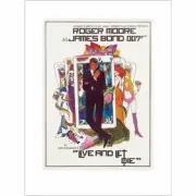 James Bond 007 - Live And Let Die Playing Cards Art Print POSTER 60x80cm NEW