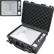 AIMAOGOU Starlink Mini Hard Case, Waterproof Starlink Case with High-density Molded Foam, Portable CarryCase for Storage Accessories, Ideal for Outdoor Use