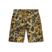 [Palm Angels] Palm Angels X Vilebrequin Paint-splatter Print Swim Shorts S BROWN