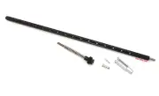 Joker Machine Honda CB750K Rear Brake Rod Assembly - Black - 12-110B