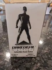 Daredevil Collectible 4 inch Resin Statue 2003 Marvel w/Certificate Rare