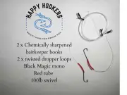 Happy Hookers - Whiting Paternoster Pre-Tied Fishing Rig