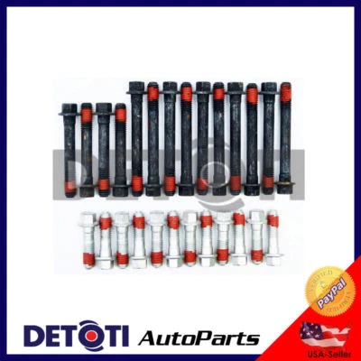 Cylinder Head Bolts X W For 02 Chevrolet Blazer LS Xtreme 4.3L V6 OHV VIN CODE (for: Chevrolet)