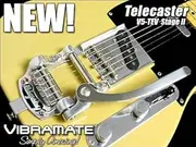 Vibramate V5-TEV Telecaster Adaptor Mounting Kit, for Bigsby B5, Aluminium