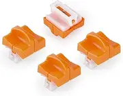 Paper Cutter Replacement Blades: A4 Paper Trimmer Replacement Blade Refill with Automatic Security Safeguard (4 Pack)