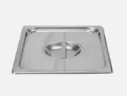Thunder Group STPA7120C 1/2 Size 24 Gauge Stainless Solid Steam Table Pan Cover