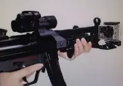 Picatinny Gun Cantilever Scope Stabilizer Mount For Gopro HD Hero4 Hero3 Hero5