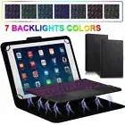 Backlit Touchpad Keyboard Case Cover Mouse For iPad/Samsung/Lenovo/Amazon Tablet