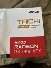 °ASRock Radeon RX 7900 XTX Taichi White OC RX7900XTX TCW 24GO Graphics Card 24GB