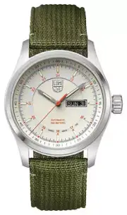 Luminox Atacama Field Automatic Green Textile Day/Date Mens Watch XL.1907.NF