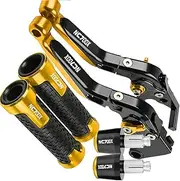 WILRAY for NC700X 2012 2013 NC 700X 700 X Motorcycle Adjustable CNC Aluminum Brake Clutch Levers Handlebar Handle Grip End Bars