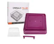 100 Holes Empty Capsule Plate Capsule Powder Filler Plate Capsule Manual Filling Toolpurple