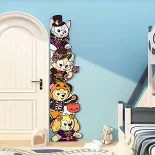 迪士尼小屋 ✨現貨✨壁貼卡通 迪士尼門貼 公主房間佈置 臥室門裝飾畫 兒童房 貼門壁紙 門壁貼 牆壁貼 立體壁貼 可愛壁