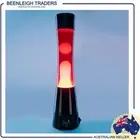 LAVA MOTION LAMP With BLUETOOTH SPEAKER Black/Red/Yellow Australian Compliant Ne