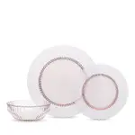 Fortessa Archie Pink 12 Piece Dinnerware Set