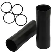 Motorcycle Front Shock Covers Motorcycle Accessories Front Fork Boot Shock Absorber Tube Slider Cover Fit for Honda Rebel CMX 300 500 2017-2020 Fork Guards(Style 1)