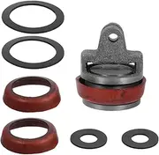LIFKOME 1 Set Hand Pitcher Pump Plunger Leather Cup Replacement Manual Water Pump Repair Kit Heavy Duty Cast Iron Parts for Well Garden