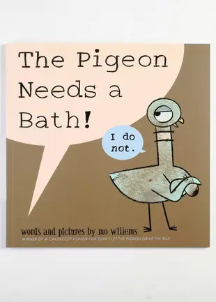 The Pigeon Needs a Bath! (簽名版)