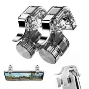 2PCS Mental Button Smart Phone Game Trigger Shooter Gamepad Joysticks For PUGB Controller