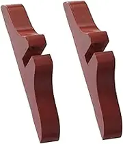 CRILSTYLEO Room Divider Support Feet 2pcs Wooden Room Divider Stand Base Folding for Home Office Library