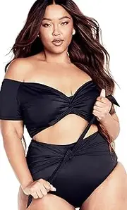 [City Chic] Women's Plus Size Top - Sicilia Underwire Bikini