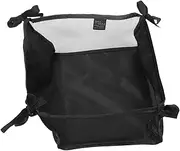 Hoement Infant Stroller Storage Bag Mesh Organizer Oxford Cloth Stroller Bottom Basket