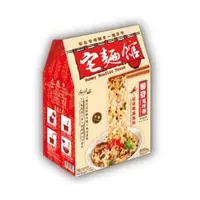 在飛比找森森購物網優惠-【Smile99】深夜宅家輕食堂 宅麵館-藜麥寬拌麵3入/盒