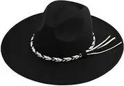[Pro Celia] Big Wide Brim Women Fedora Hat