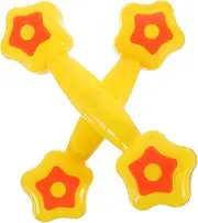LALADEFIEE 1 Pair Lightweight Musical Rattle for Interactive Play for Early Development and Physical Performance Safe and Design