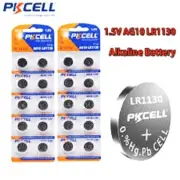 20x AG10 LR1130 LR54 189 V10GA RW89 390 Alkaline Button Cell 1.5V Batteries SALE