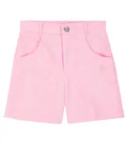 [The Animals Observatory] The Animals Observatory Pig patterned shorts Y 6 pink