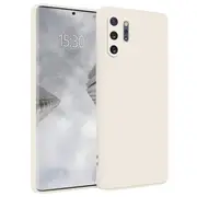 MCC For Samsung Galaxy Note10+ Plus Soft Liquid Silicone Shockproof Case Cover Note 10+ N975 N976 [White]