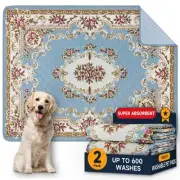 Washable Pee Pads for Dogs,2 Pack Super Absorbent Reusable Puppy Pads 36"×48"...