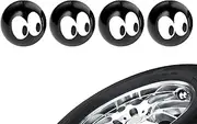 Tyre Valve Cover Caps, Tyre Valve Stem Caps - Pack of 4 Dustproof Valve Covers Little Ant Design Dustproof Valve Covers, Car Valve Dust Caps, Creative Dustproof Stem Cover