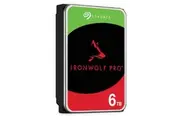 Seagate IronWolf Pro, NAS, Internal 3.5" HDD, 6TB, SATA 6Gb/s, 7200RPM, 256MB Cache, Limited 5 Year