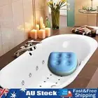 _ SPA Inflatable Cushion Tub Anti-Hemorrhoids Inflatable Seat Bath Pad (Blue)
