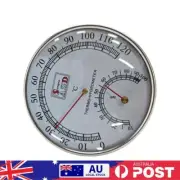 Thermometer Hygrometer Metal Case Sauna Room Temperature and Humidity Meter