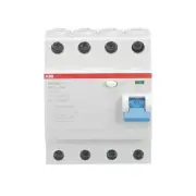 F204AC-40/0.1, ABB, RCD 4P 40A 100MA 480Y/277